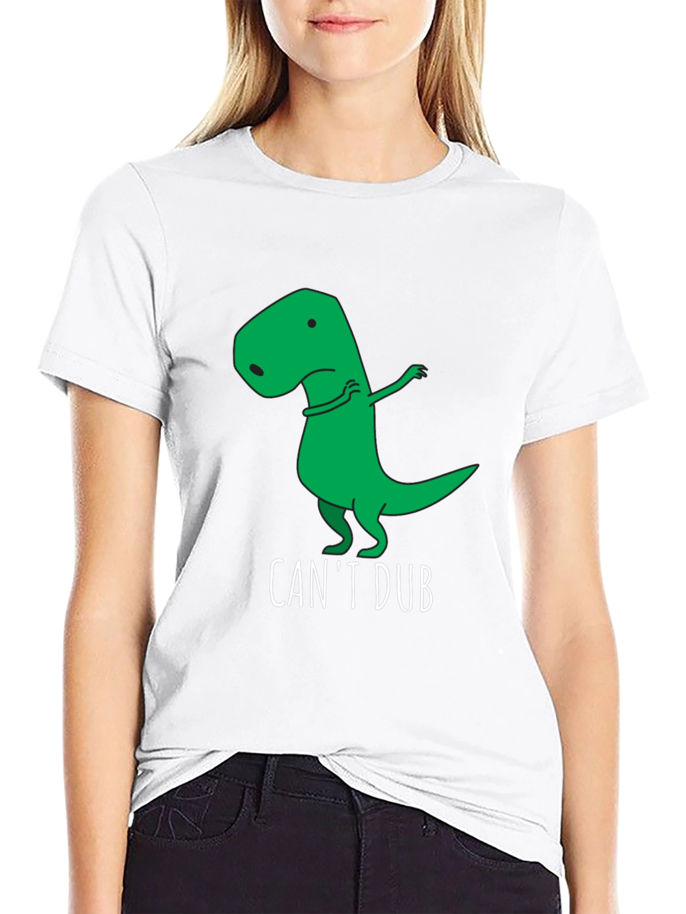 Funny Cant Dub Dinosaur T-Shirt
