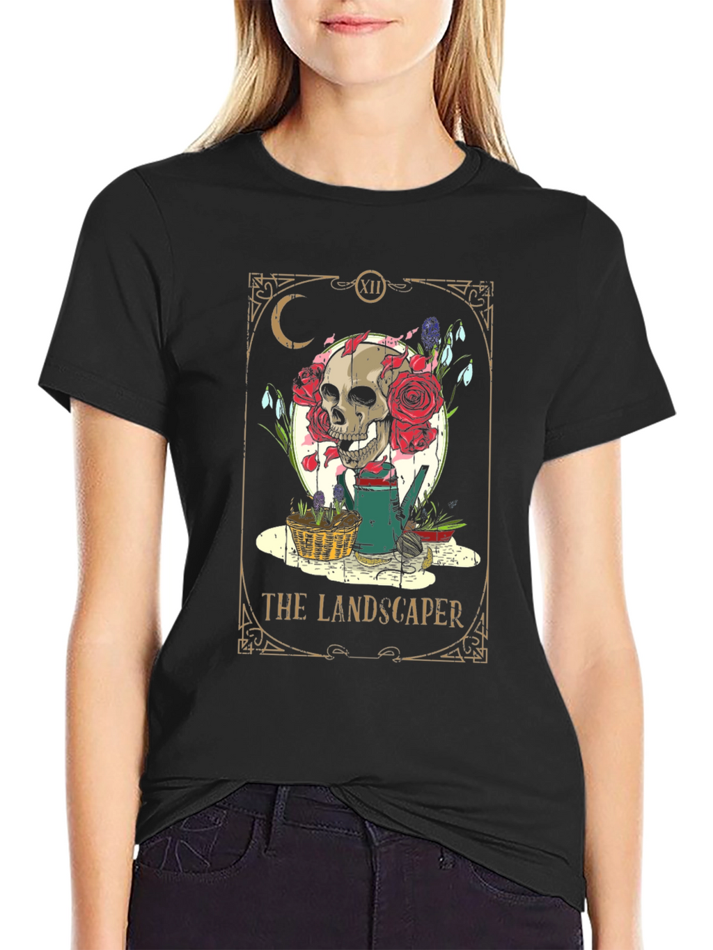 The Landscaper Tarot Card Graphic Tee
