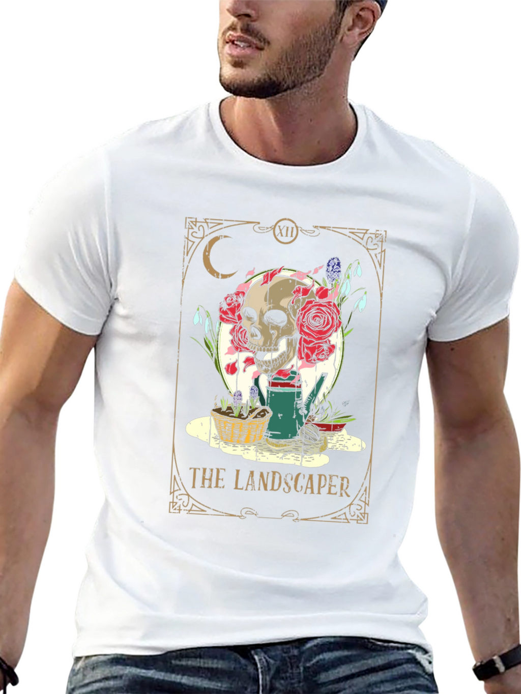 The Landscaper Tarot Card Graphic Tee