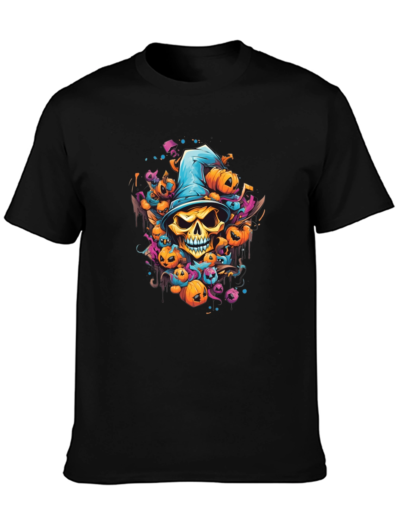 Halloween Skull T-Shirt