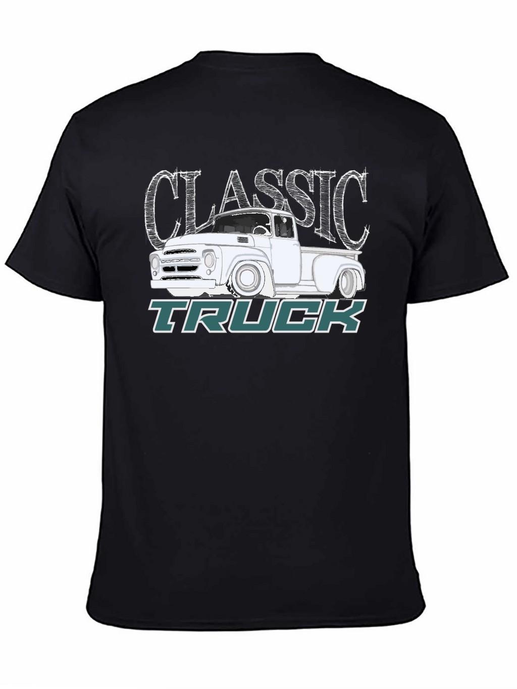 Classic Truck Graphic Tee - Automotive Enthusiast Shirt