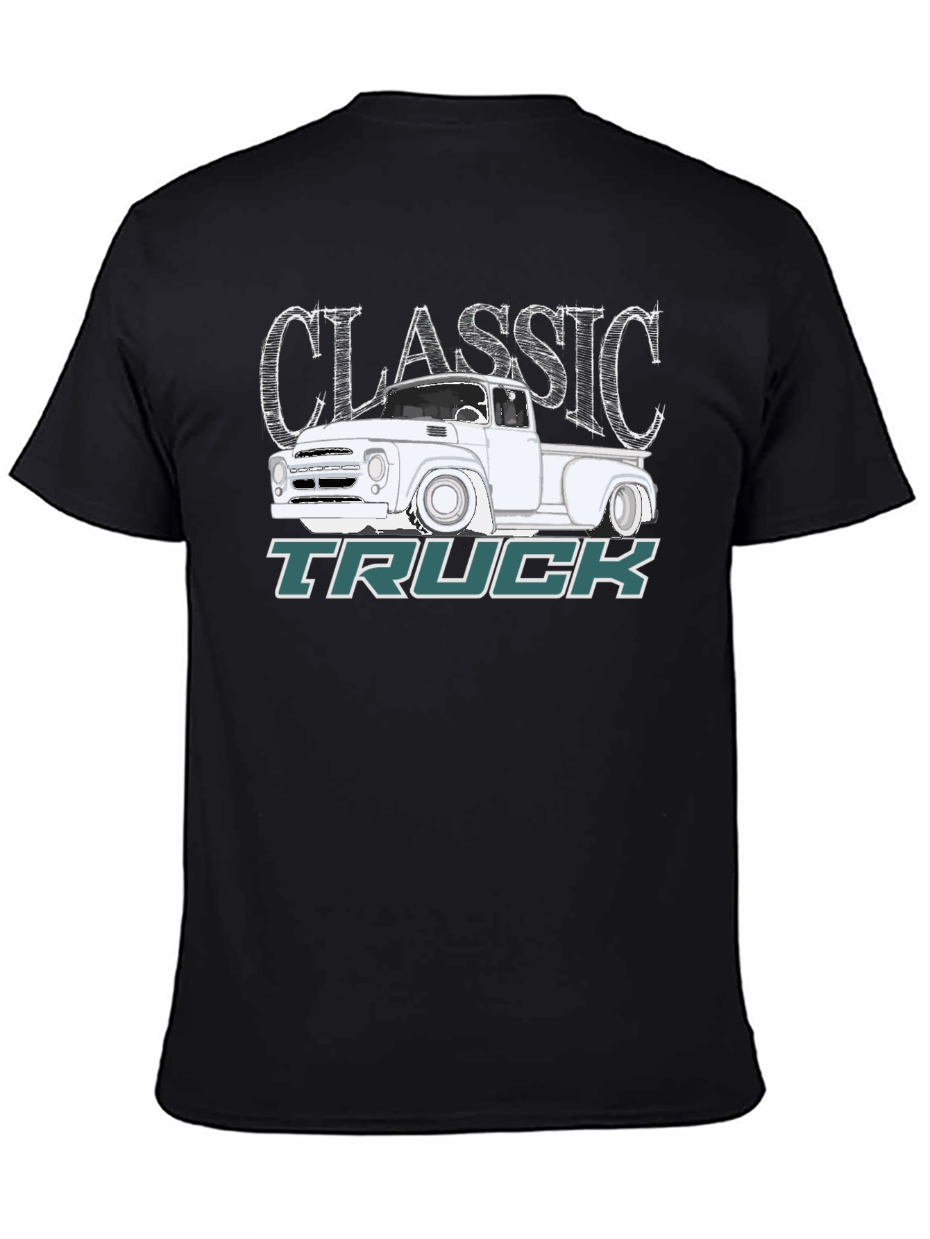 Classic Truck Graphic Tee - Automotive Enthusiast Shirt