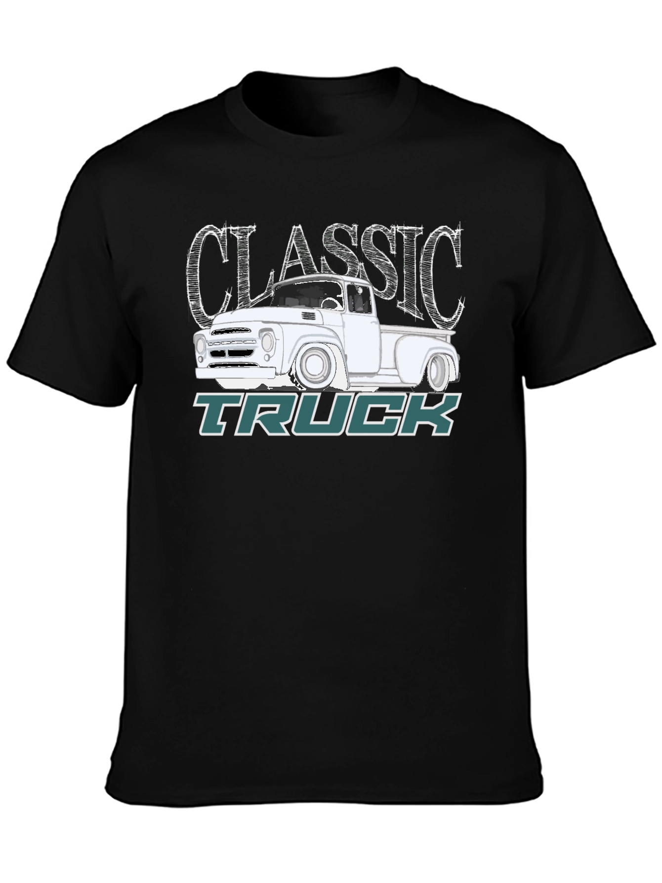 Classic Truck Graphic Tee - Automotive Enthusiast Shirt