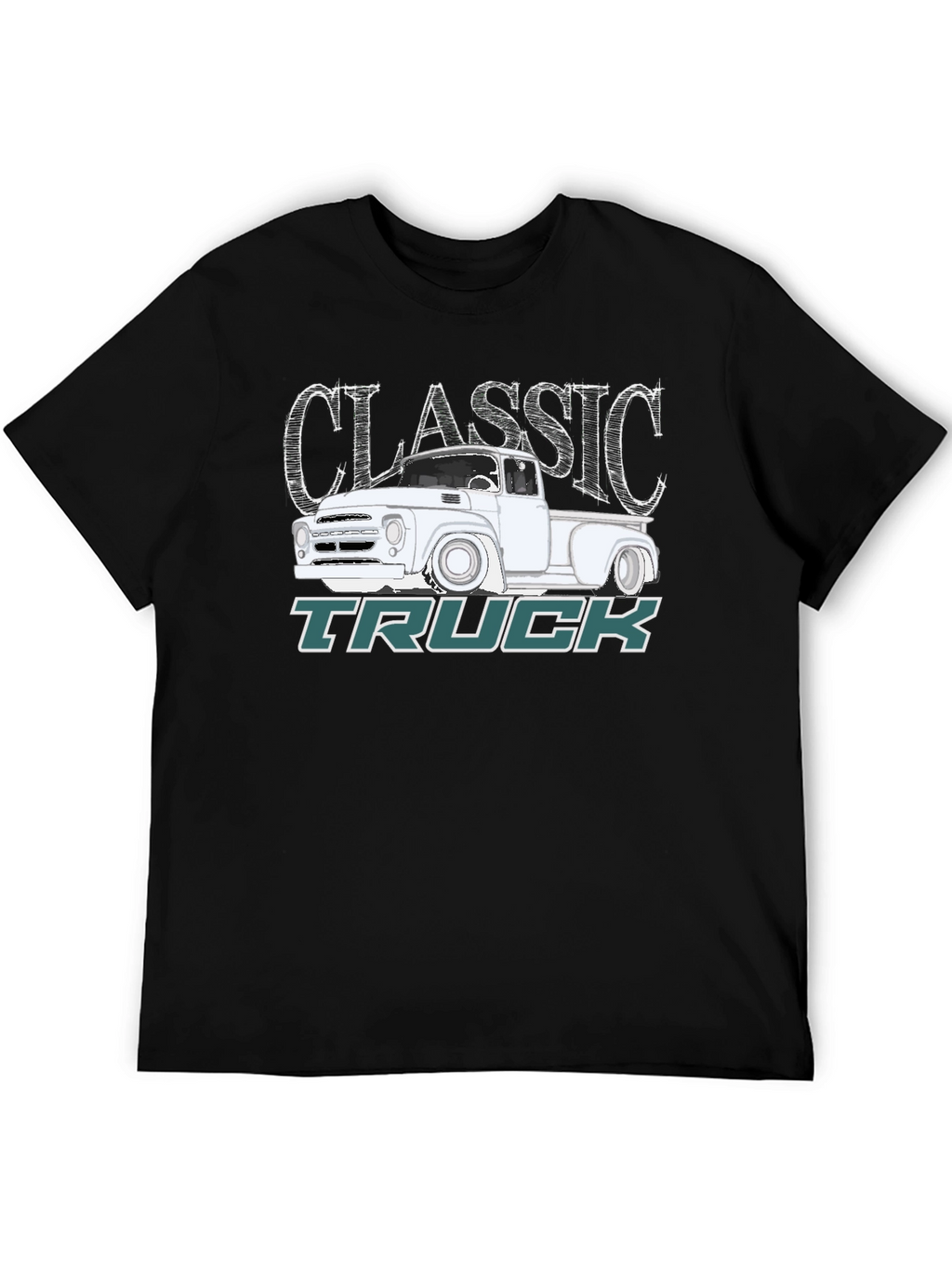 Classic Truck Graphic Tee - Automotive Enthusiast Shirt