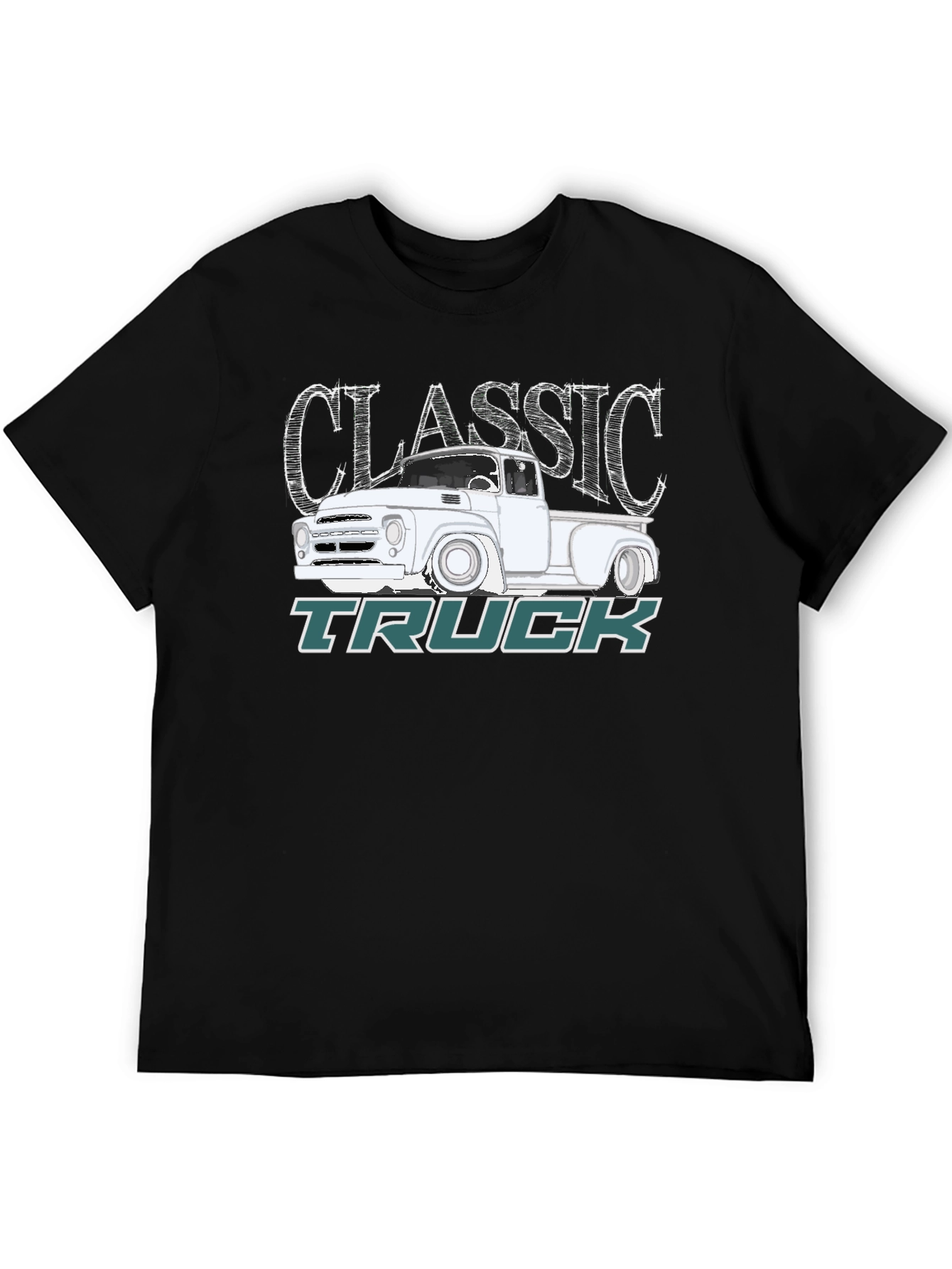Classic Truck Graphic Tee - Automotive Enthusiast Shirt