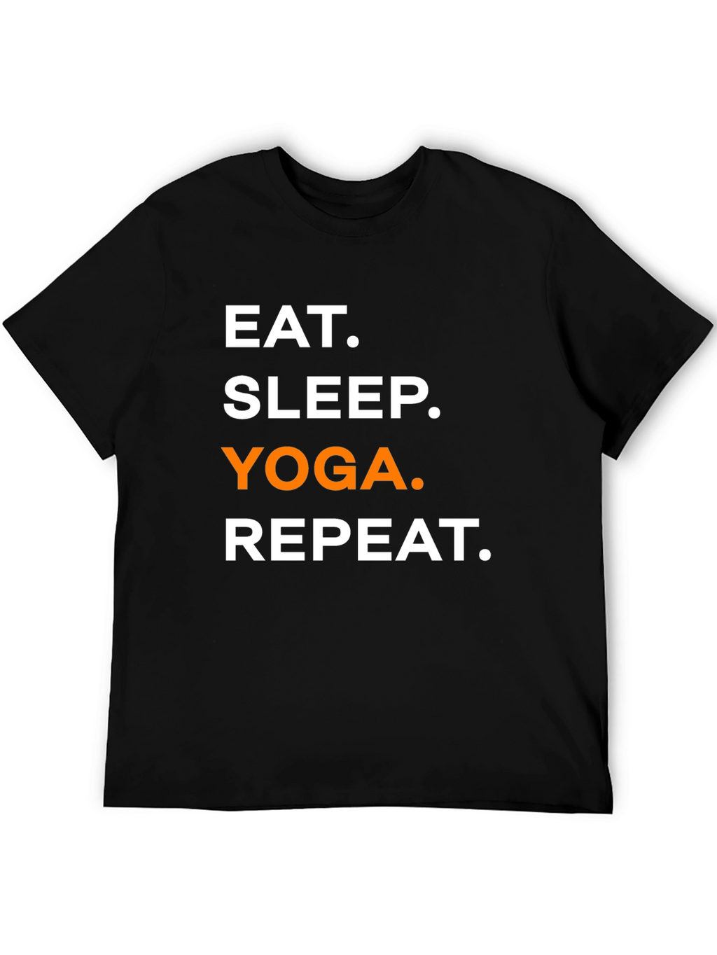 Eat Sleep Yoga Repeat T-Shirt - Soft Cotton Blend