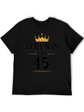Legends Turn 45 T-Shirt - Birthday Gift