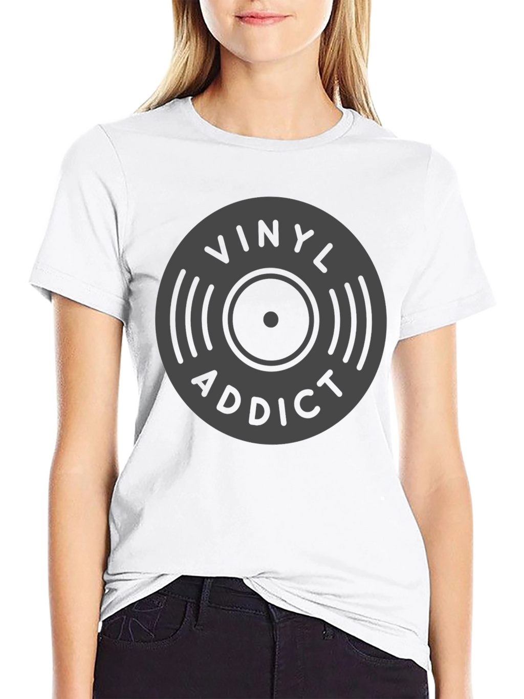 Vinyl Addict Graphic T-Shirt