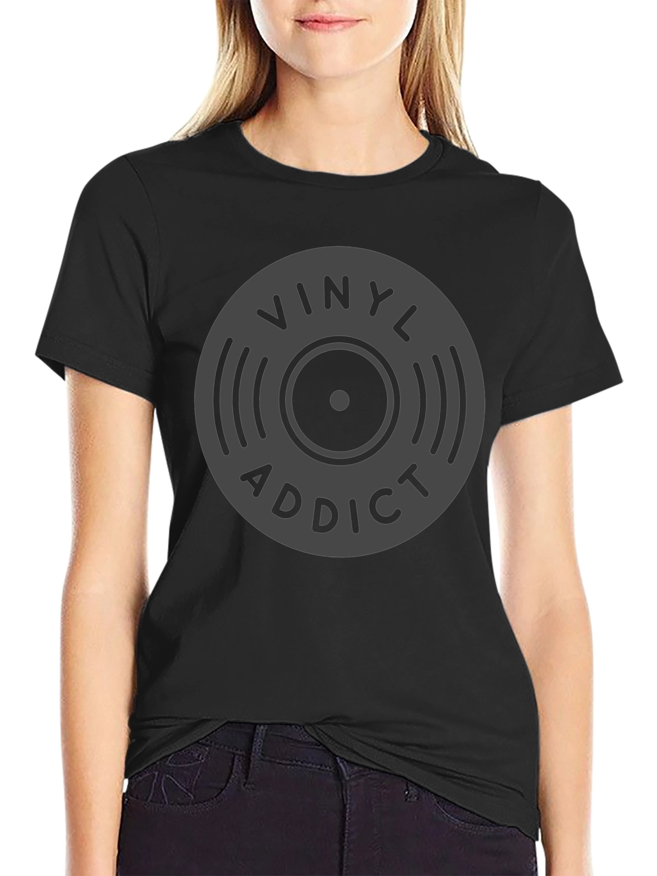 Vinyl Addict Graphic T-Shirt
