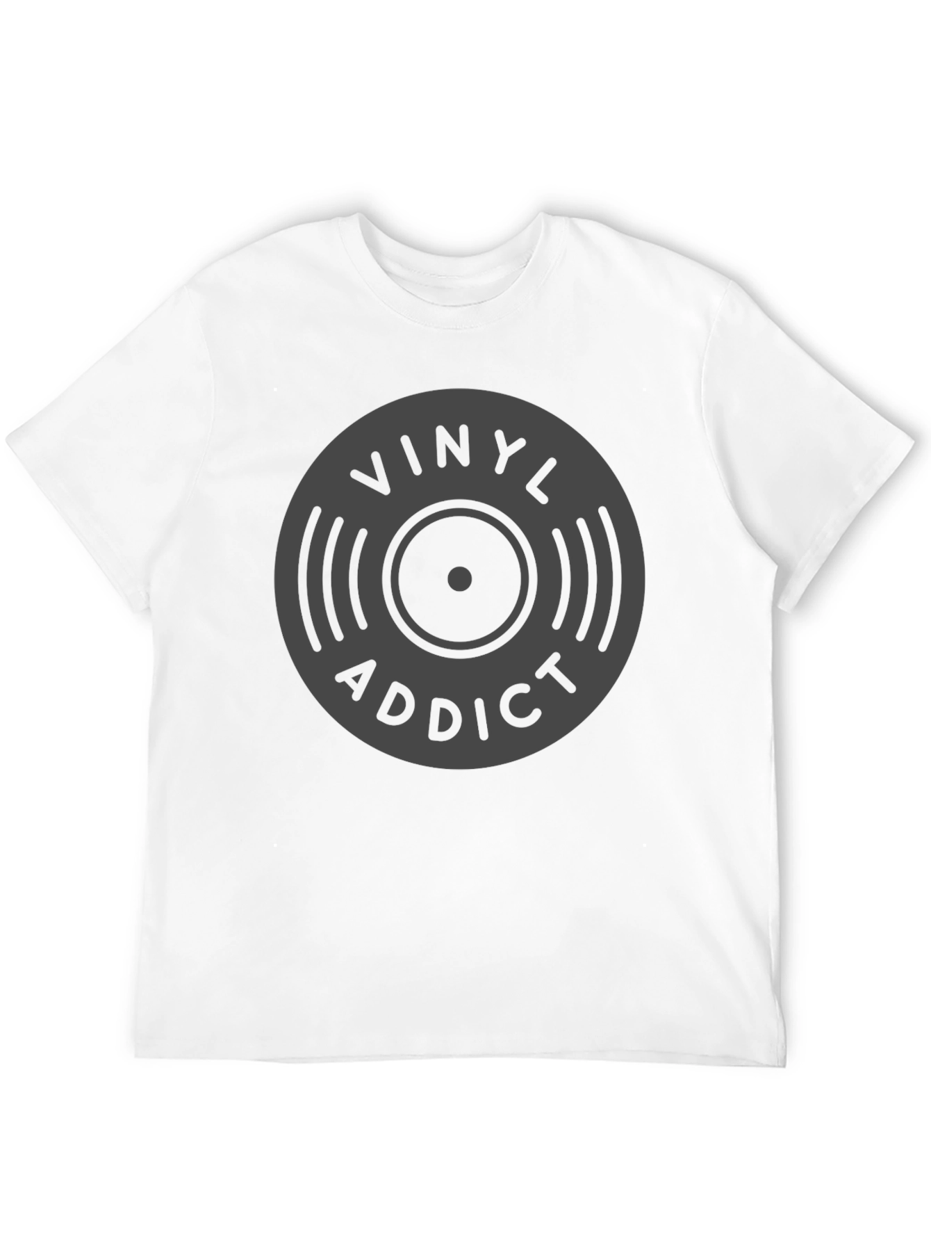 Vinyl Addict Graphic T-Shirt