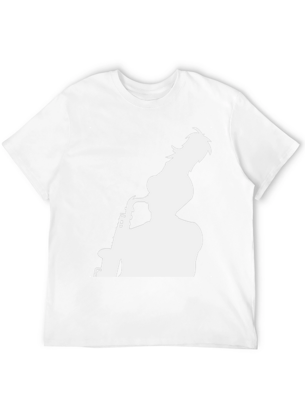Saxophone Player Graphic Tee - Black