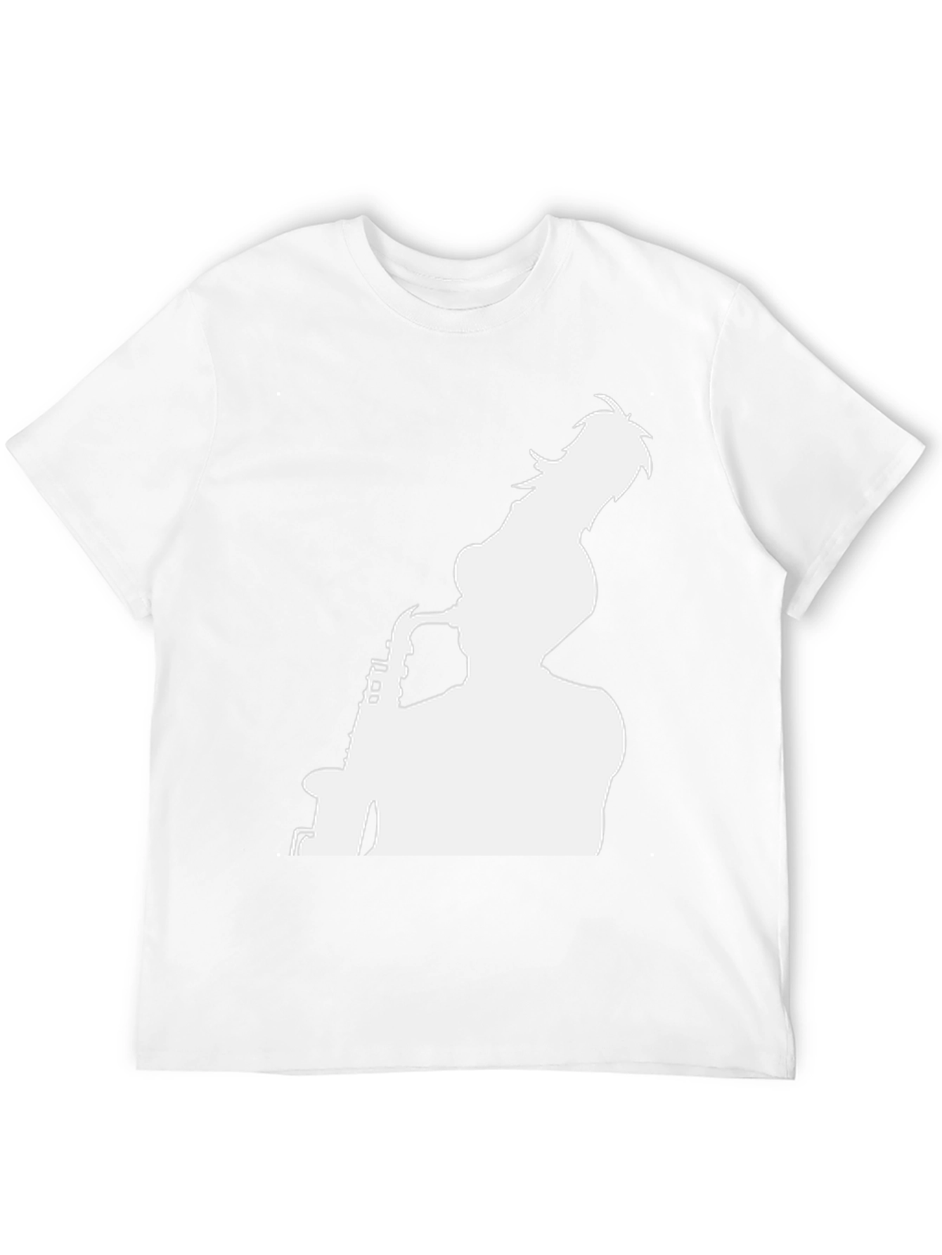 Saxophone Player Graphic Tee - Black
