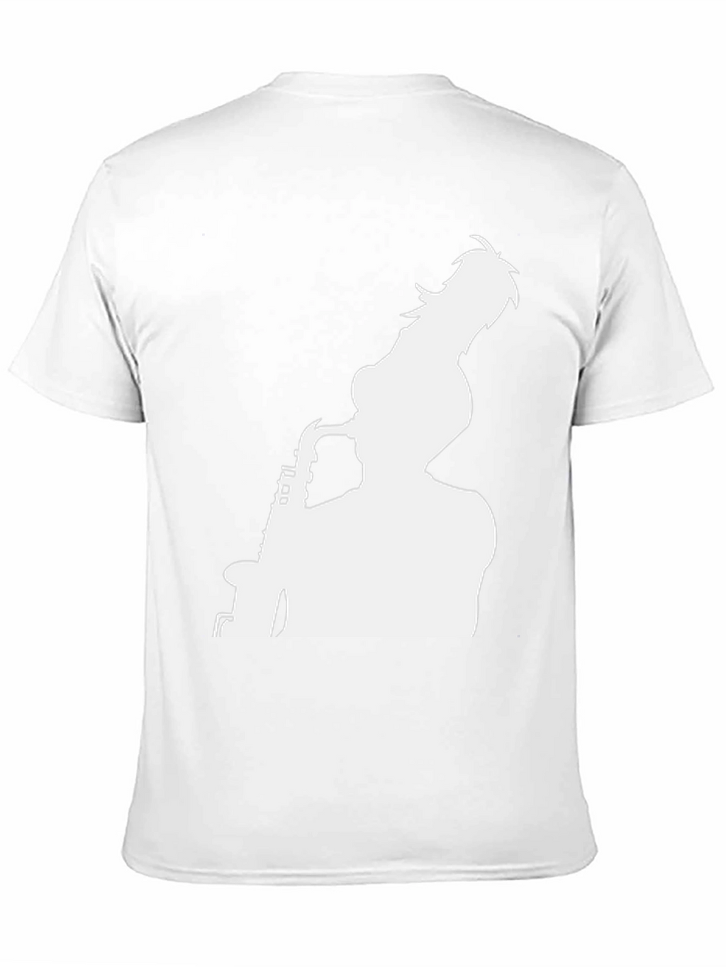 Saxophone Player Graphic Tee - Black