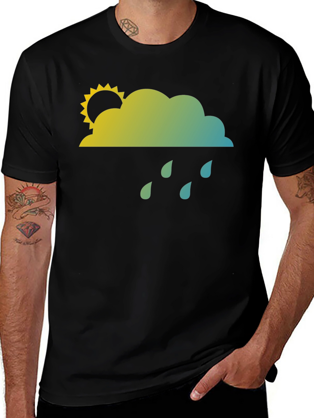 Weather Cloud Graphic T-Shirt