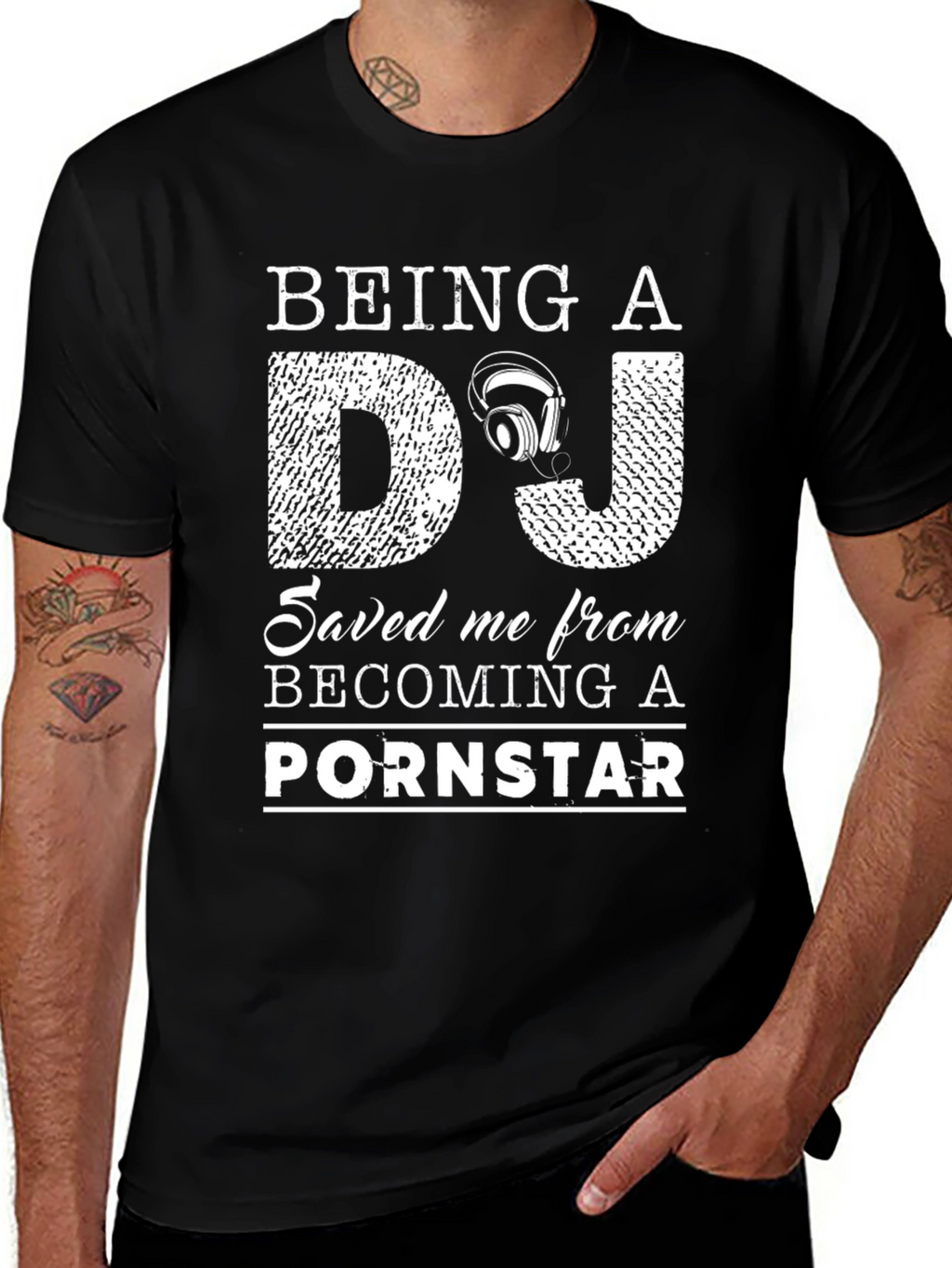 Being a DJ Funny Graphic T-Shirt