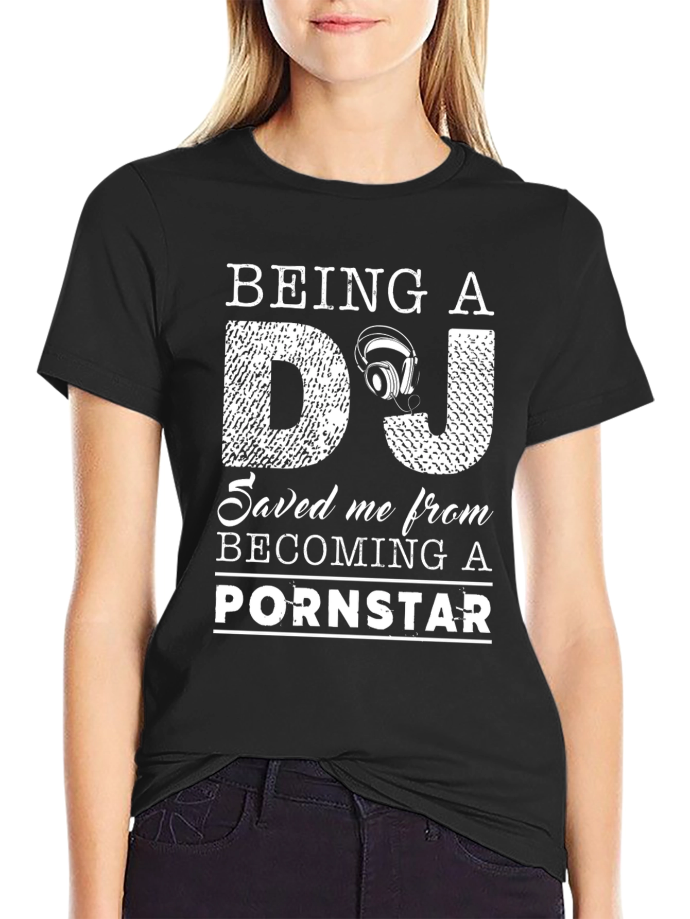Being a DJ Funny Graphic T-Shirt