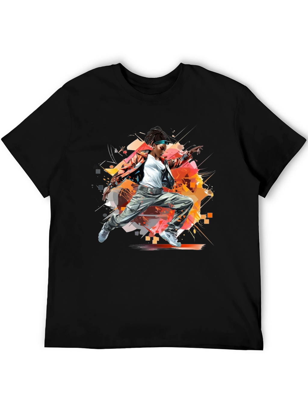 Urban Style Dancer Graphic Tee
