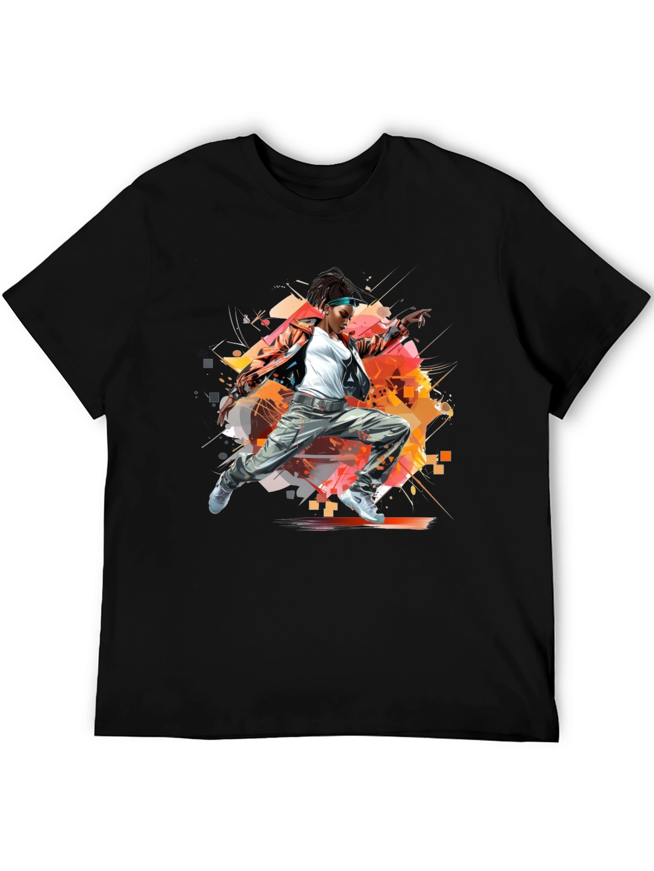 Urban Style Dancer Graphic Tee