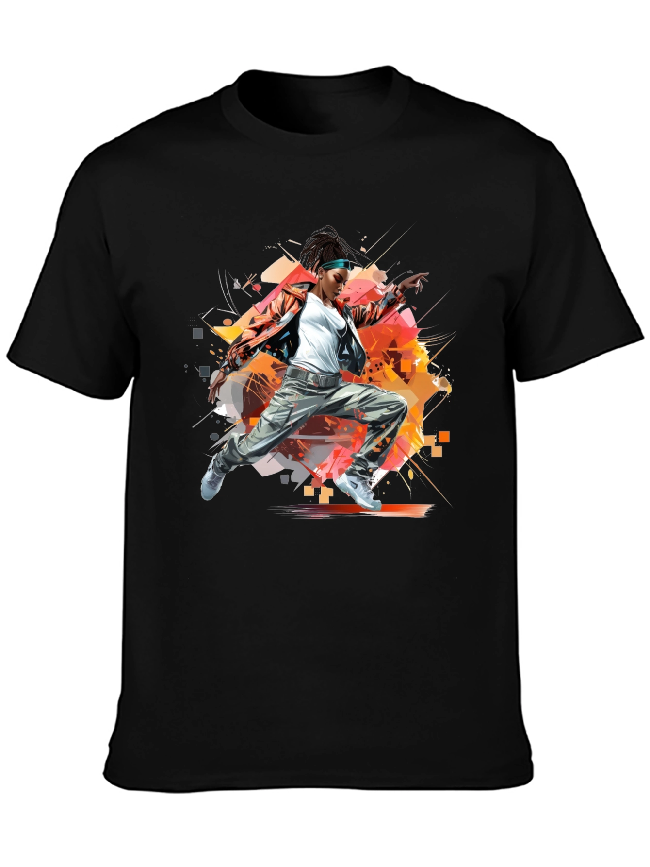 Urban Style Dancer Graphic Tee