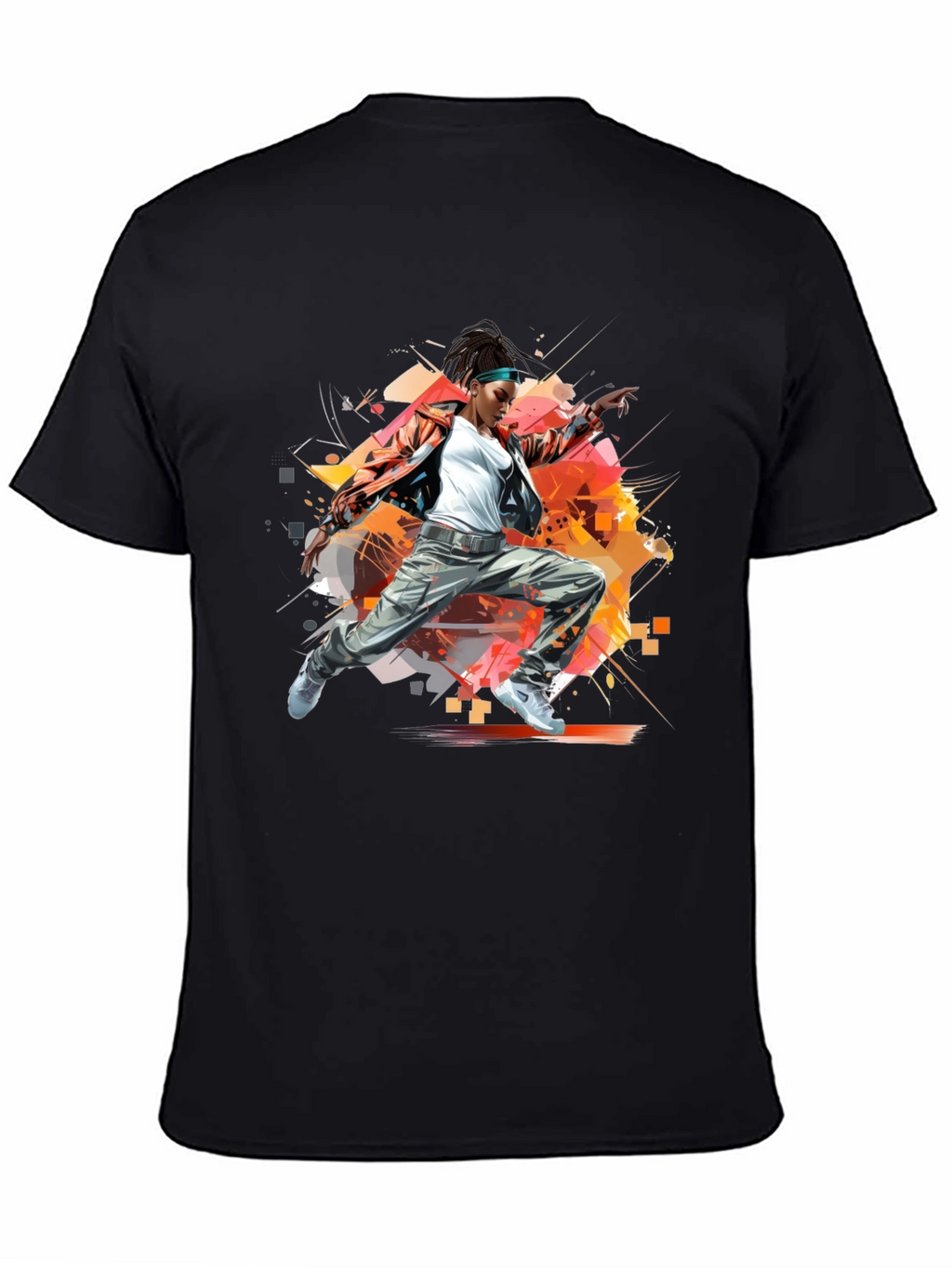 Urban Style Dancer Graphic Tee