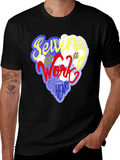 Sewing Heart T-Shirt - Unique Crafting Design