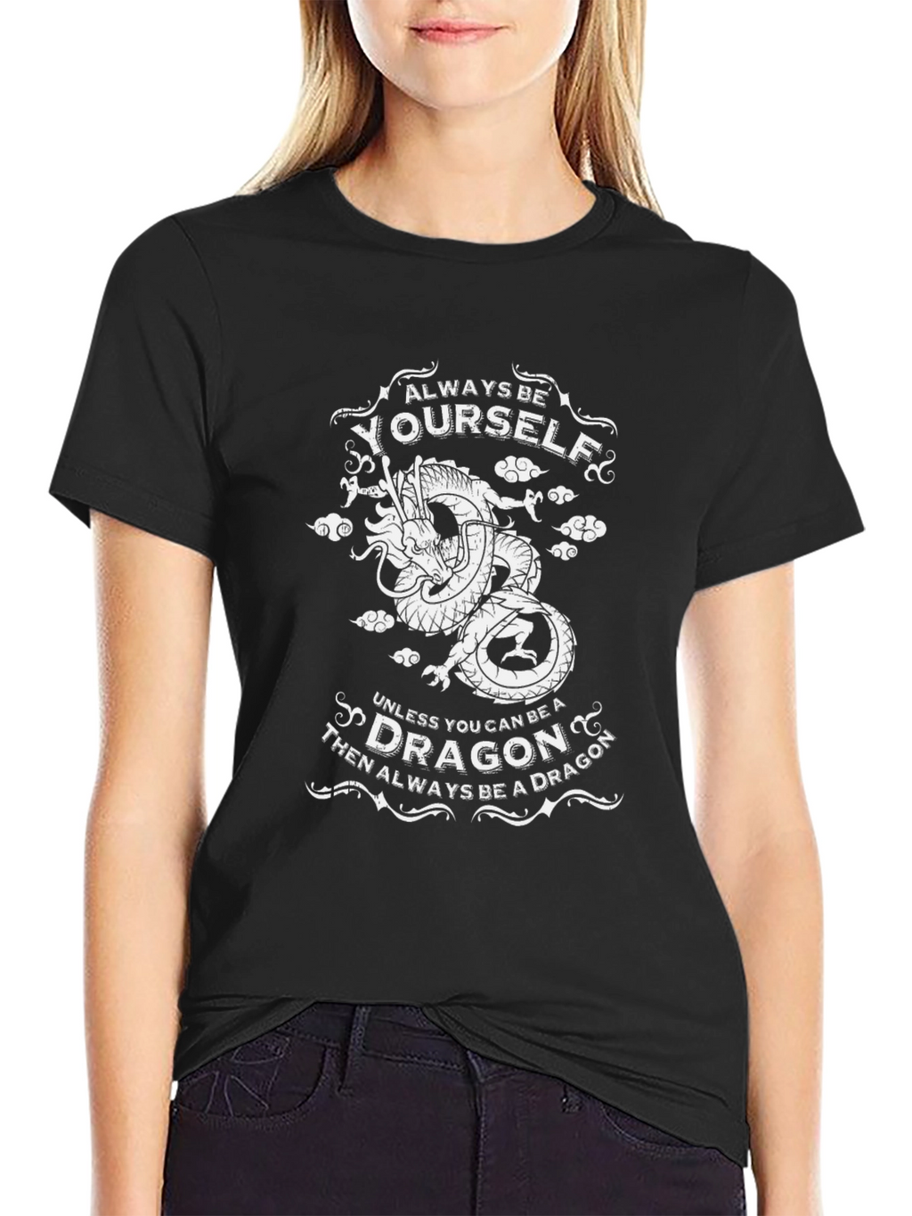 Dragon Graphic T-Shirt - Always Be Yourself