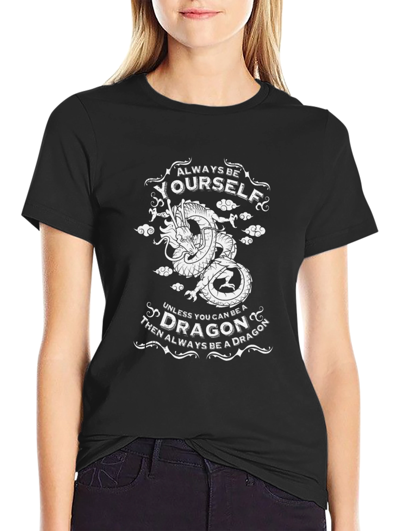 Dragon Graphic T-Shirt - Always Be Yourself