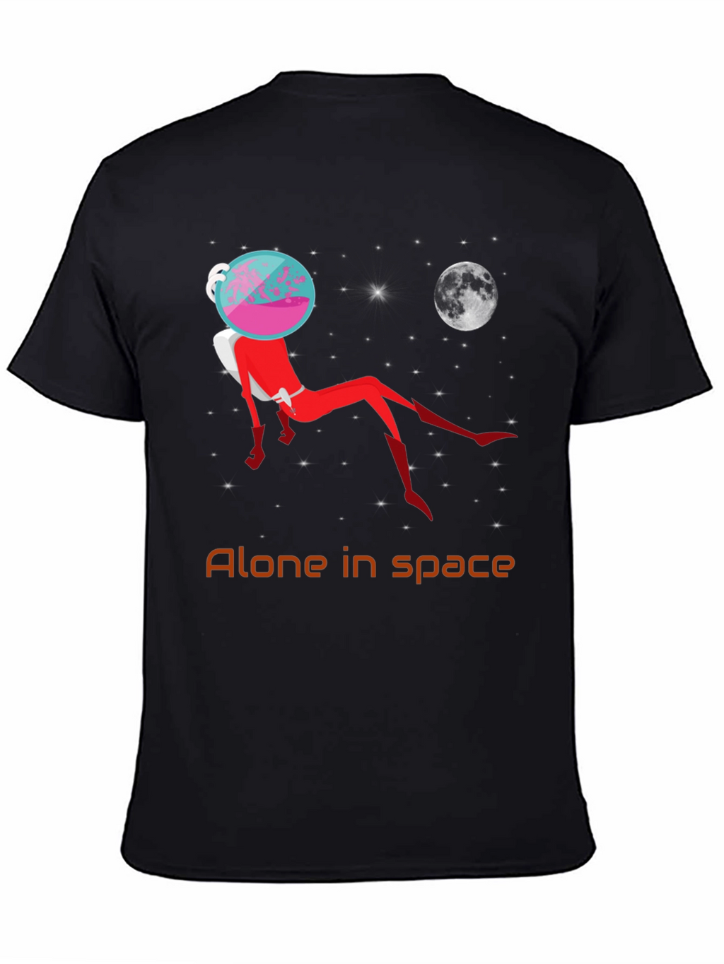 Alone in Space T-Shirt - Unisex Graphic Tee