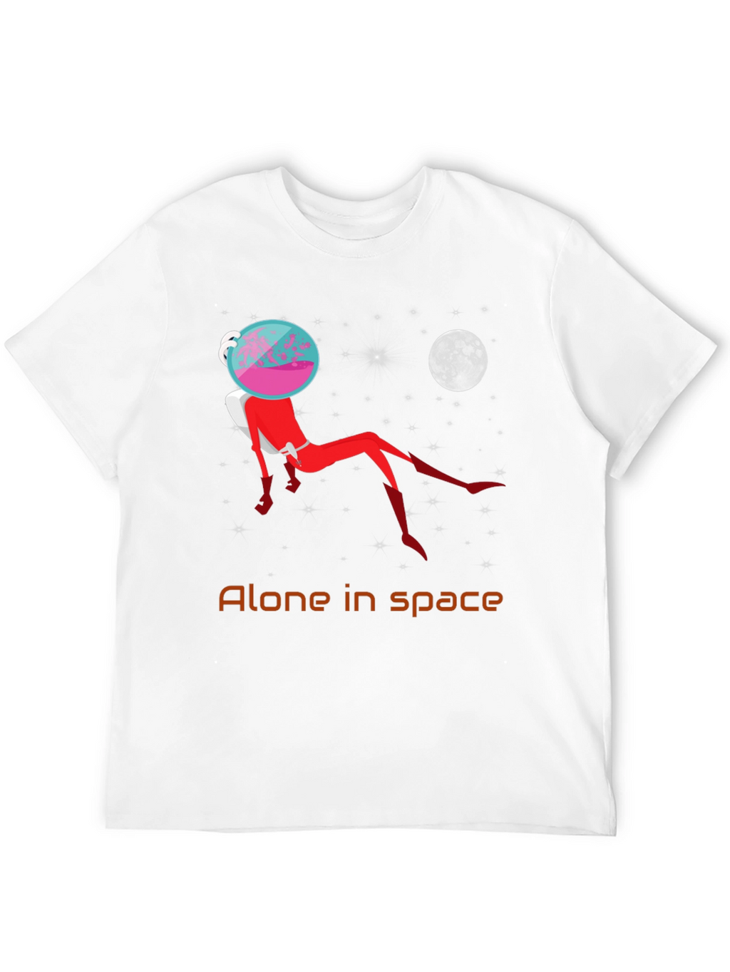 Alone in Space T-Shirt - Unisex Graphic Tee