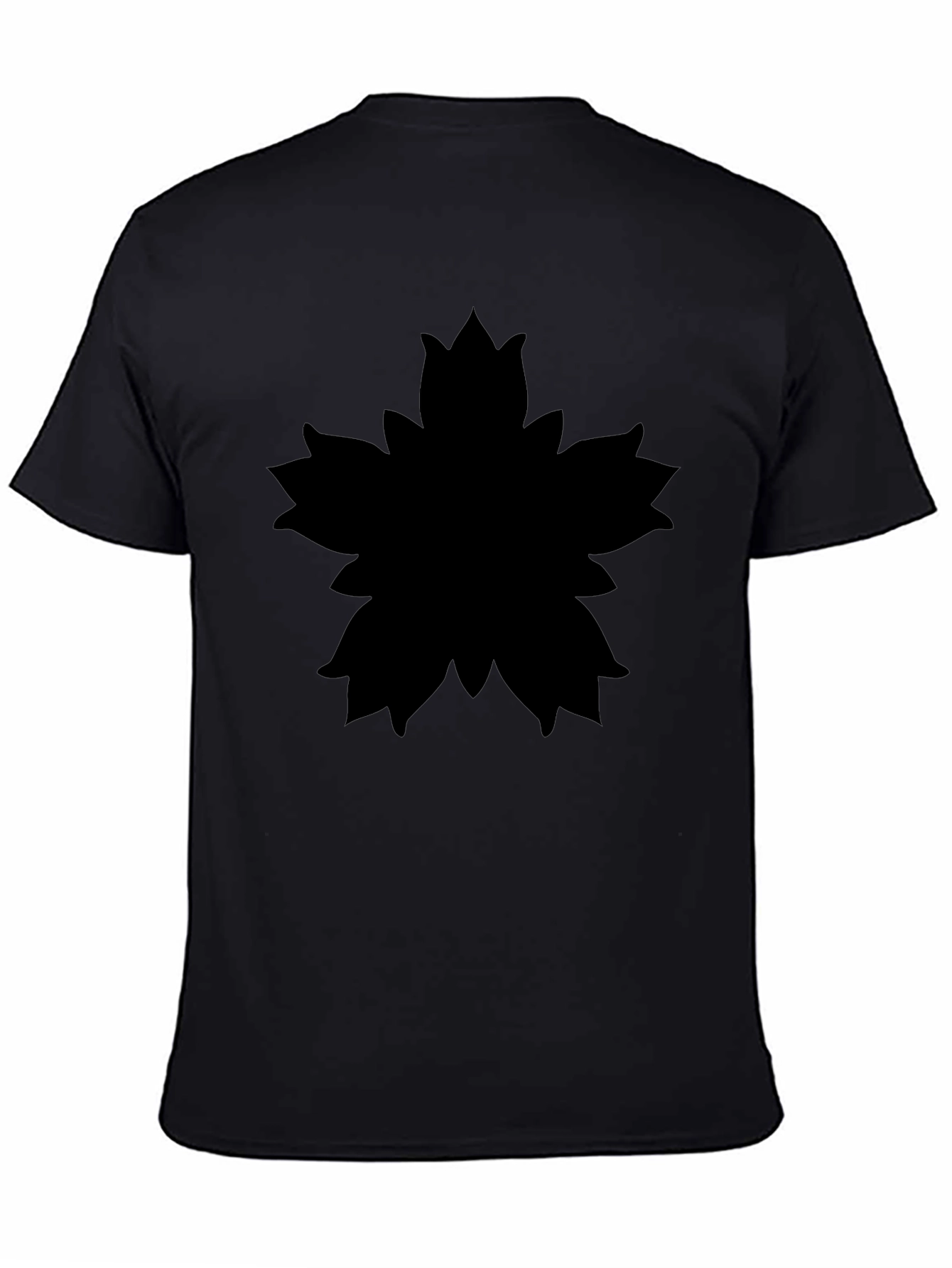 Black Sakura Blossom Graphic T-Shirt - Stylish Comfort
