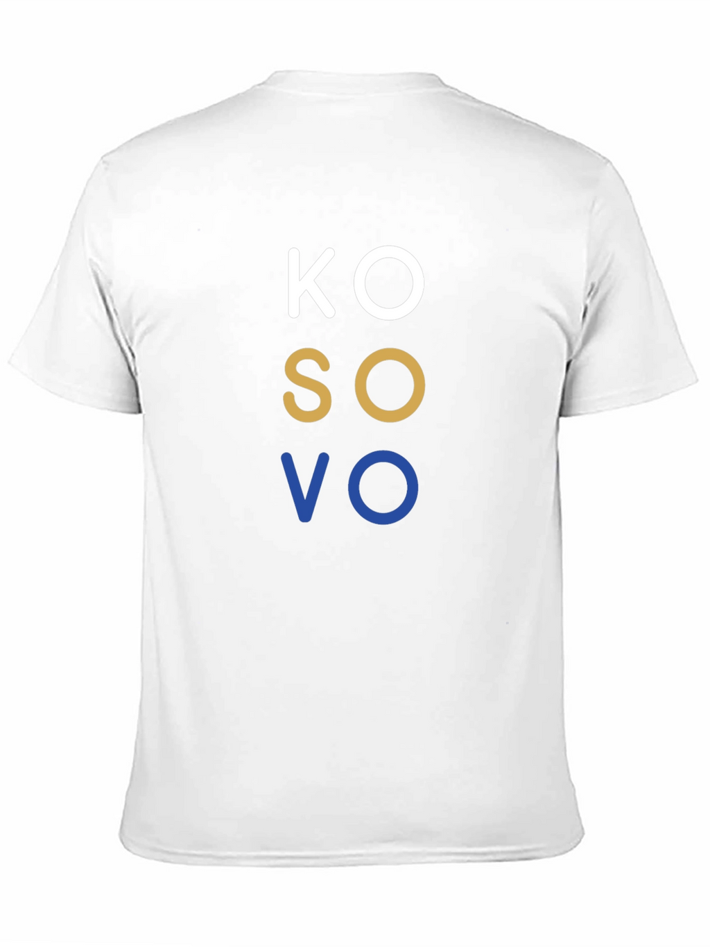 Kosovo Graphic Tee - Black Cotton T-Shirt