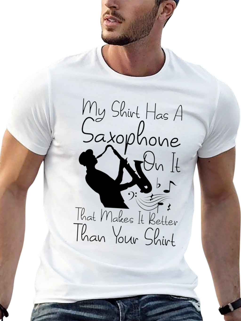 Saxophone Statement T-Shirt