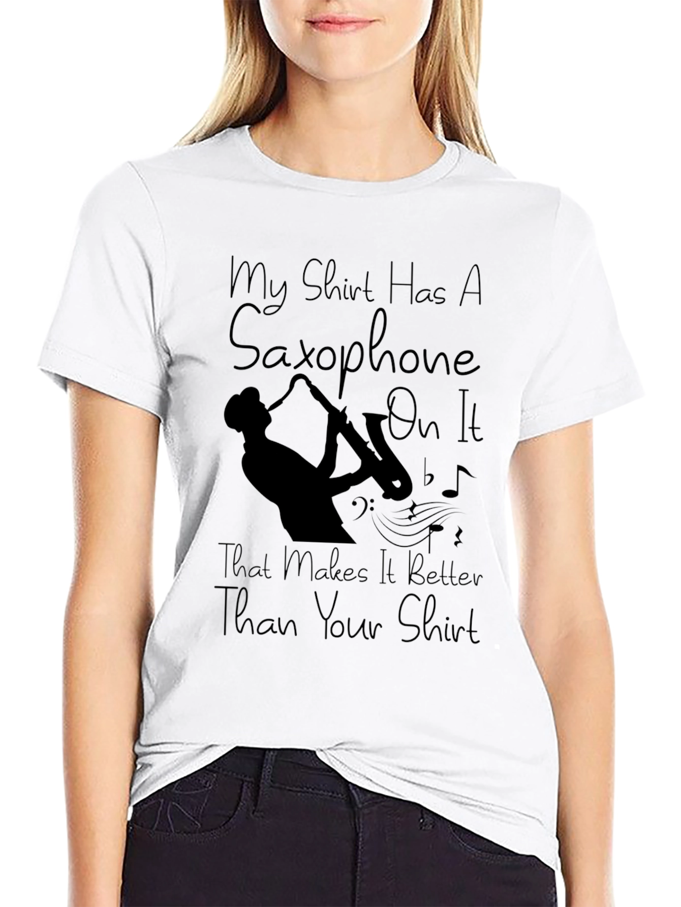 Saxophone Statement T-Shirt