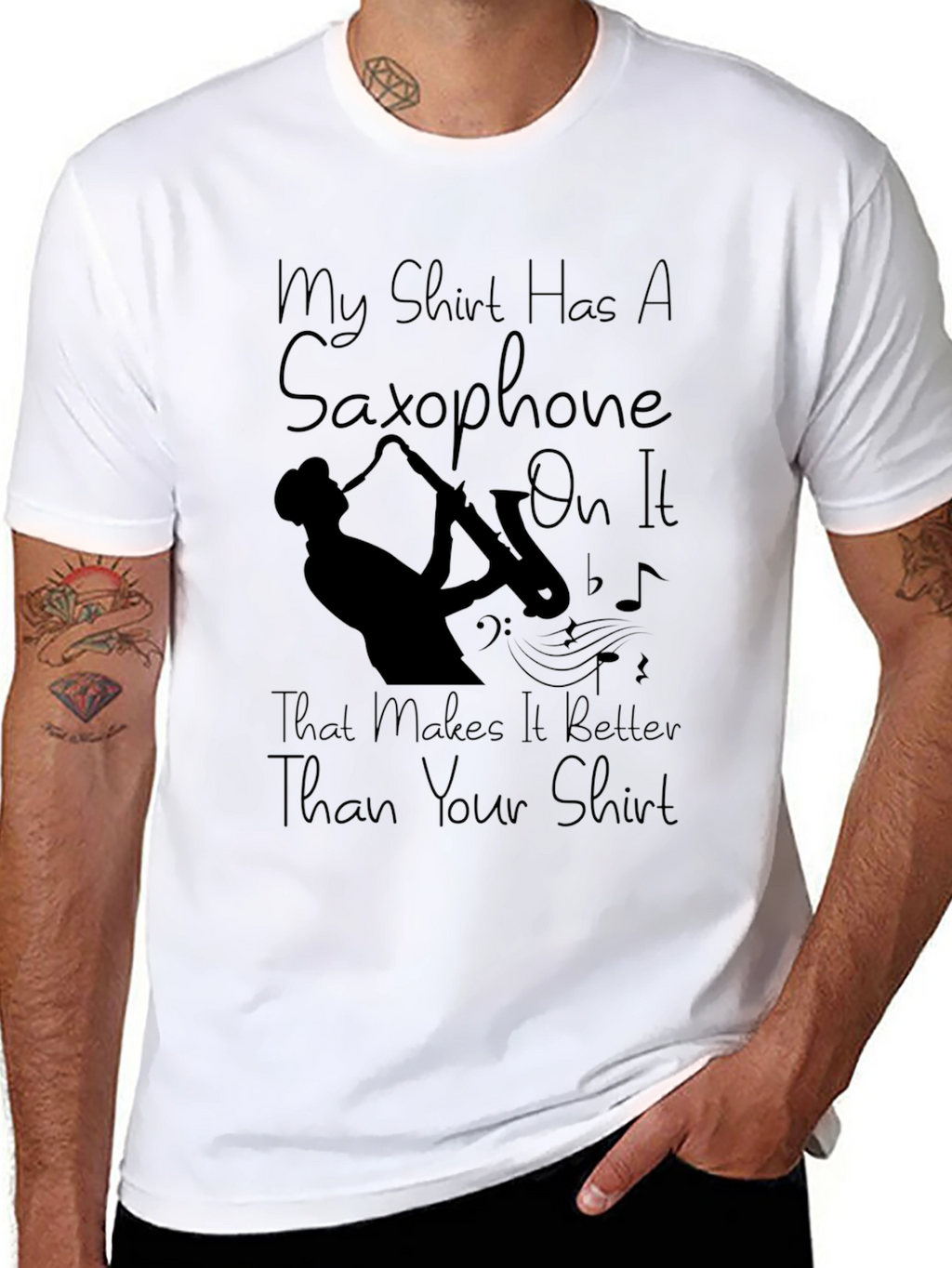 Saxophone Statement T-Shirt