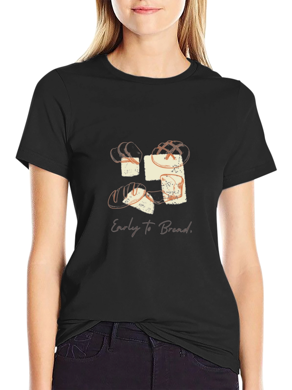 Early to Bread Graphic T-Shirt