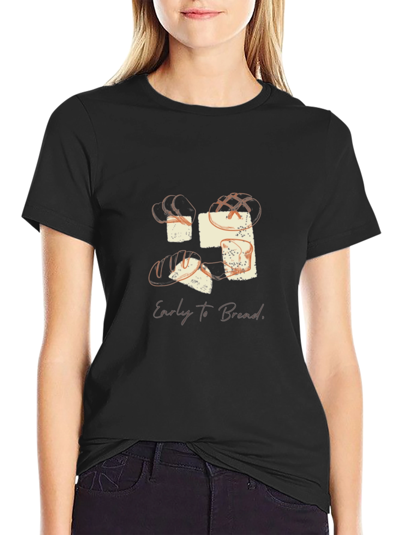 Early to Bread Graphic T-Shirt