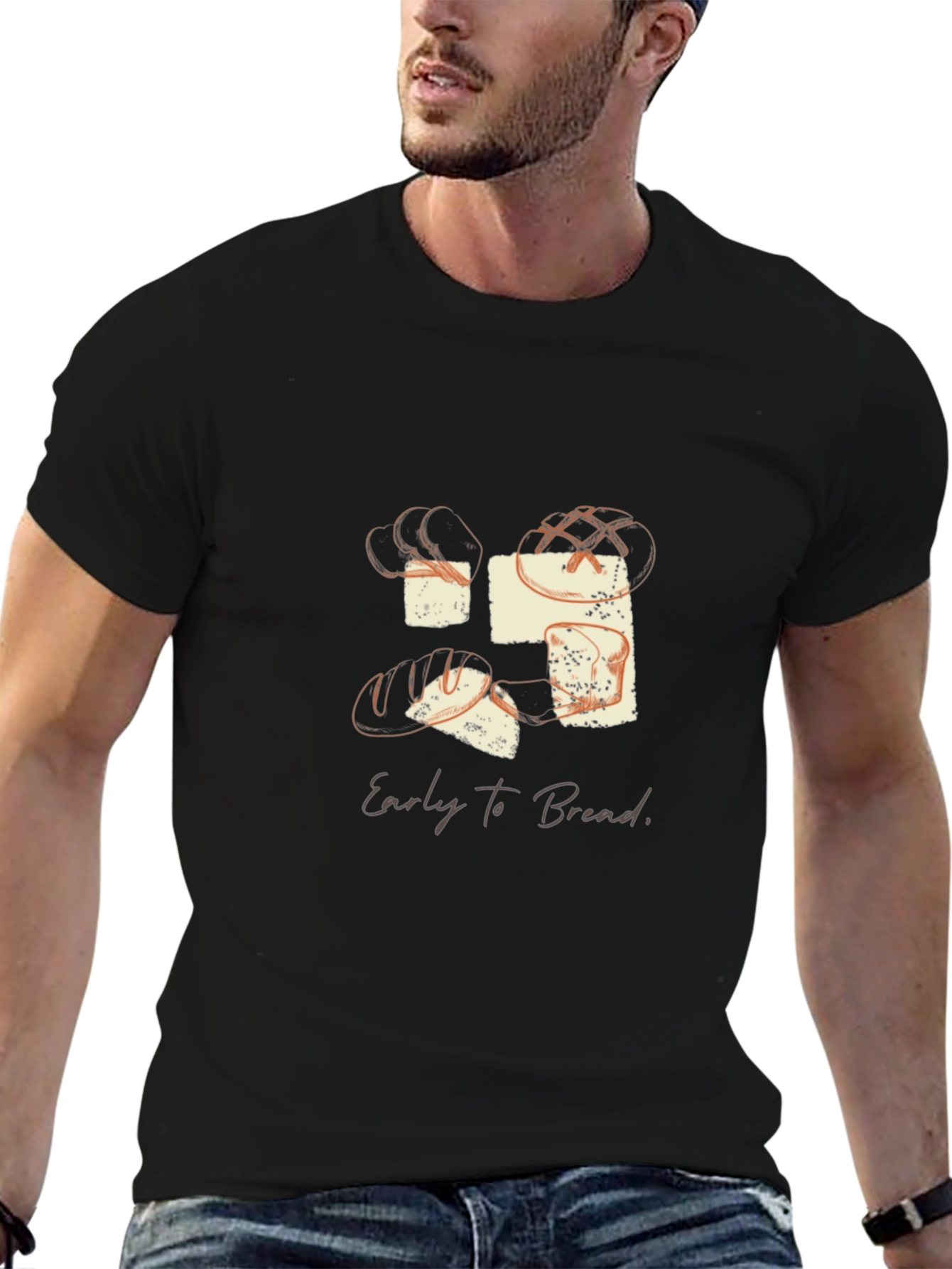 Early to Bread Graphic T-Shirt