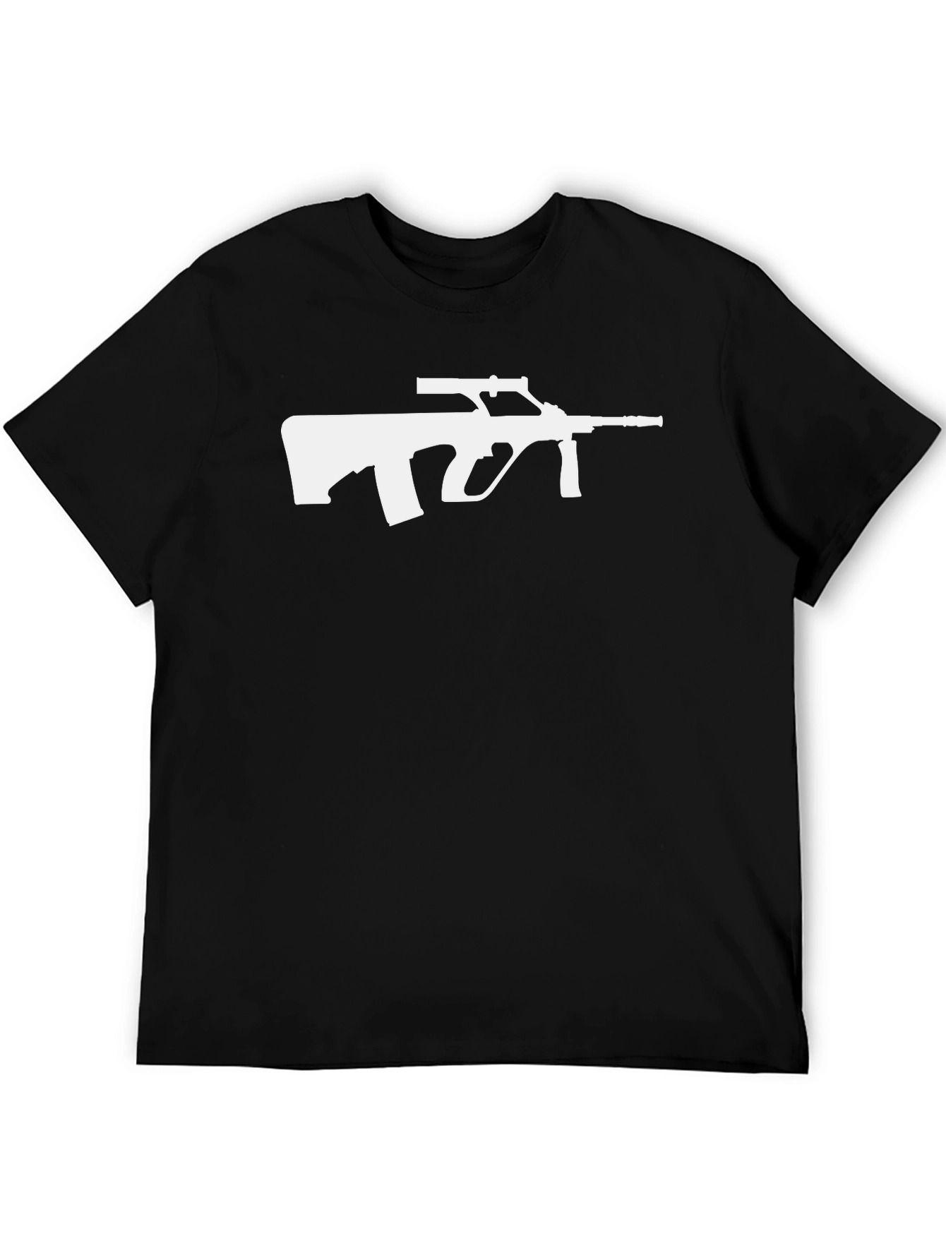 Tactical AUG Rifle Graphic T-Shirt