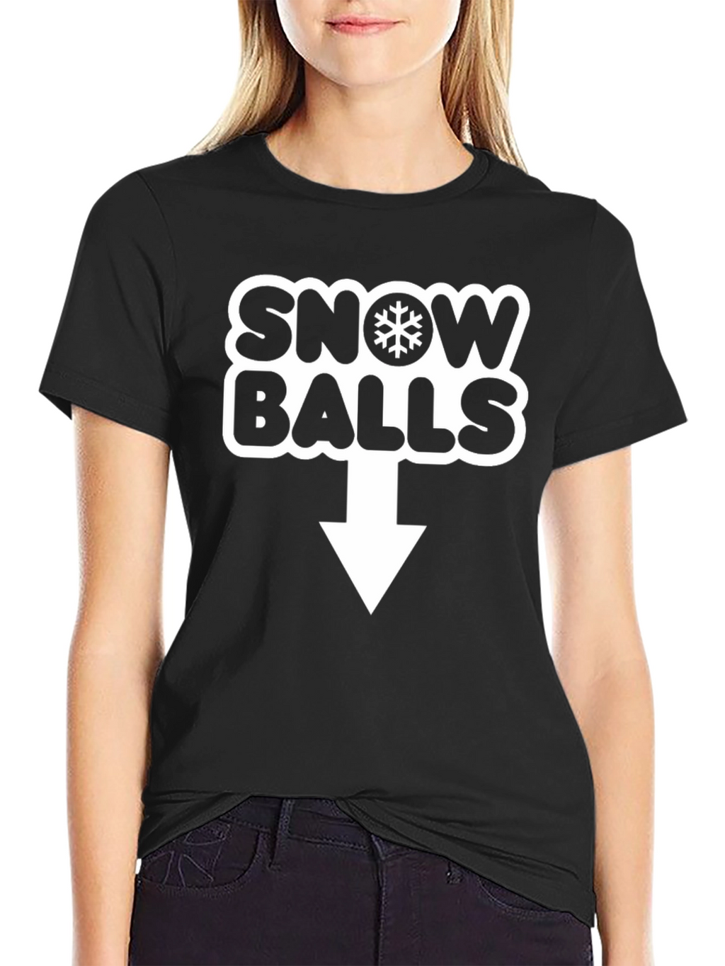 Snow Balls Novelty Graphic T-Shirt