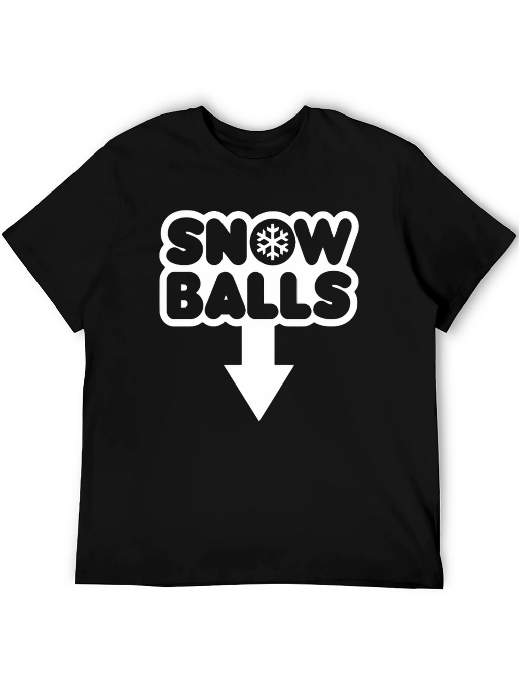 Snow Balls Novelty Graphic T-Shirt