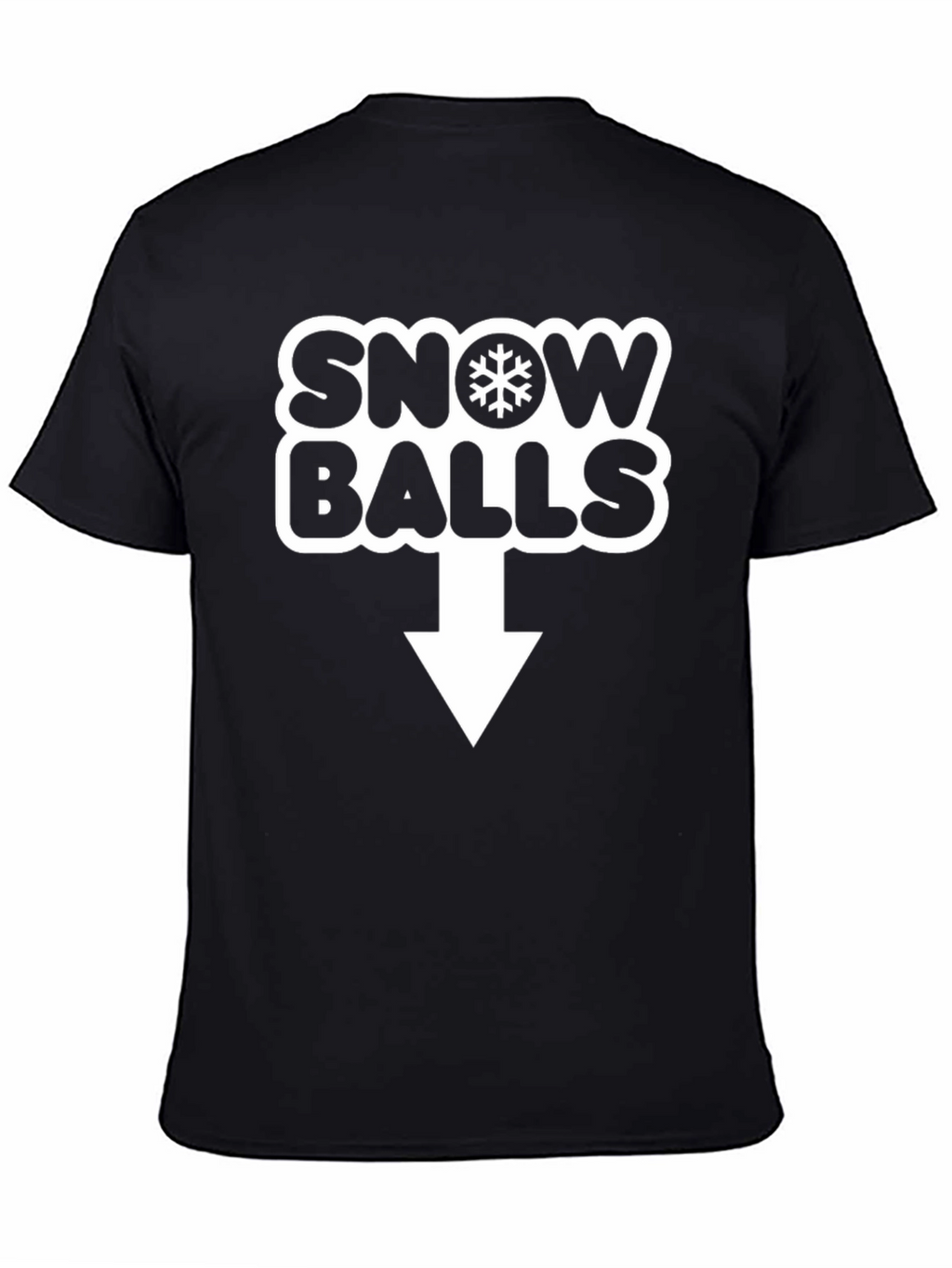 Snow Balls Novelty Graphic T-Shirt