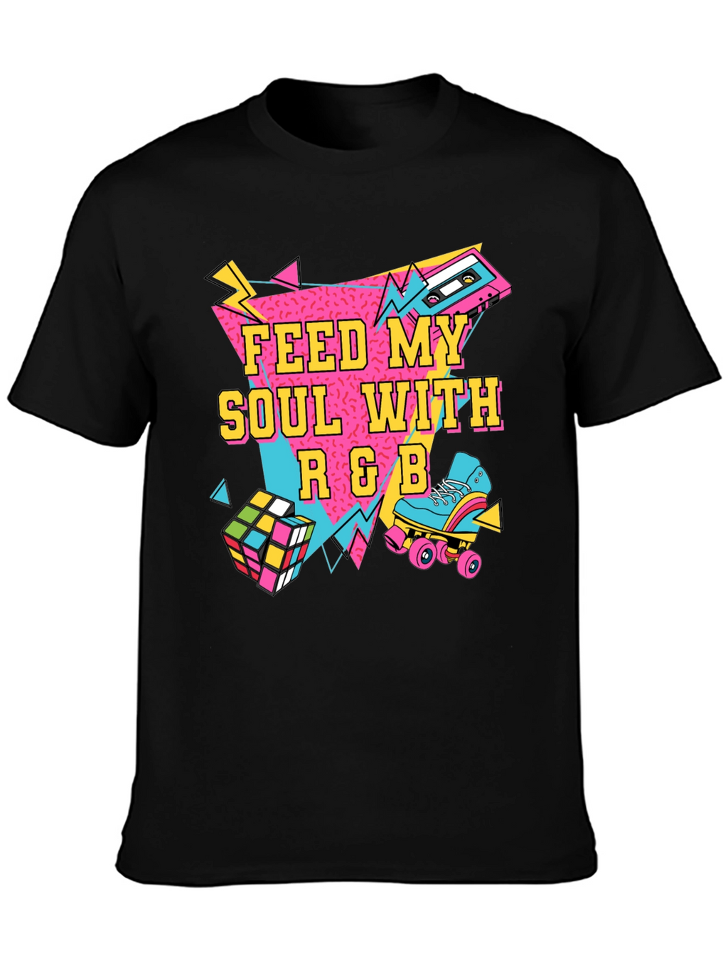 Retro R&B Music Graphic T-Shirt