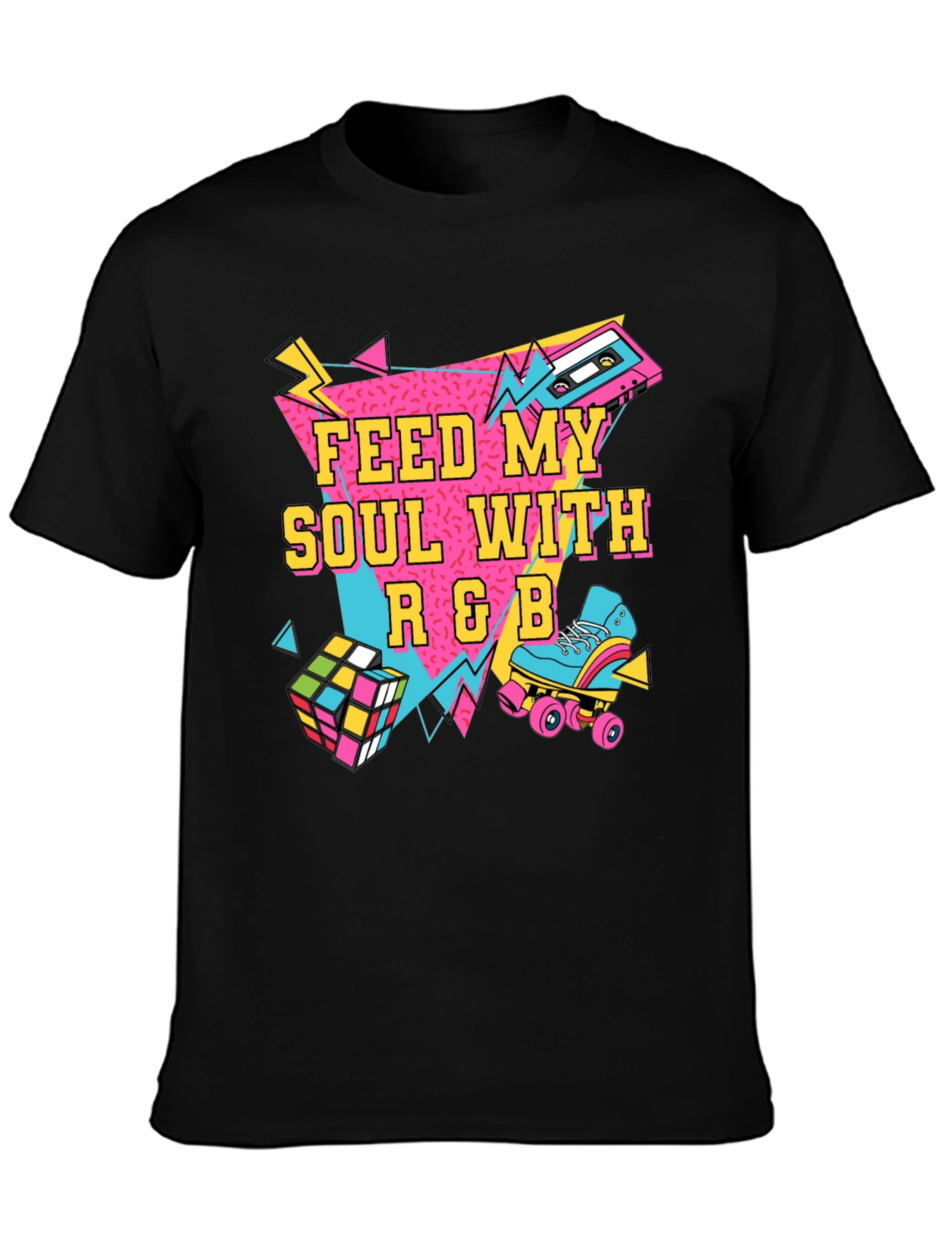 Retro R&B Music Graphic T-Shirt