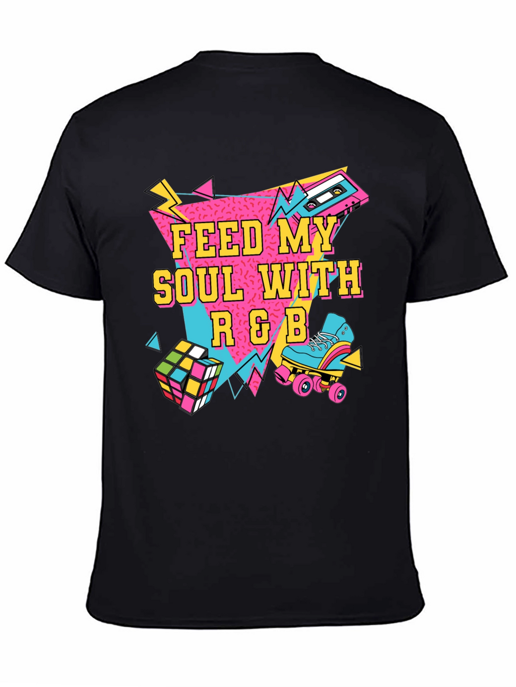 Retro R&B Music Graphic T-Shirt