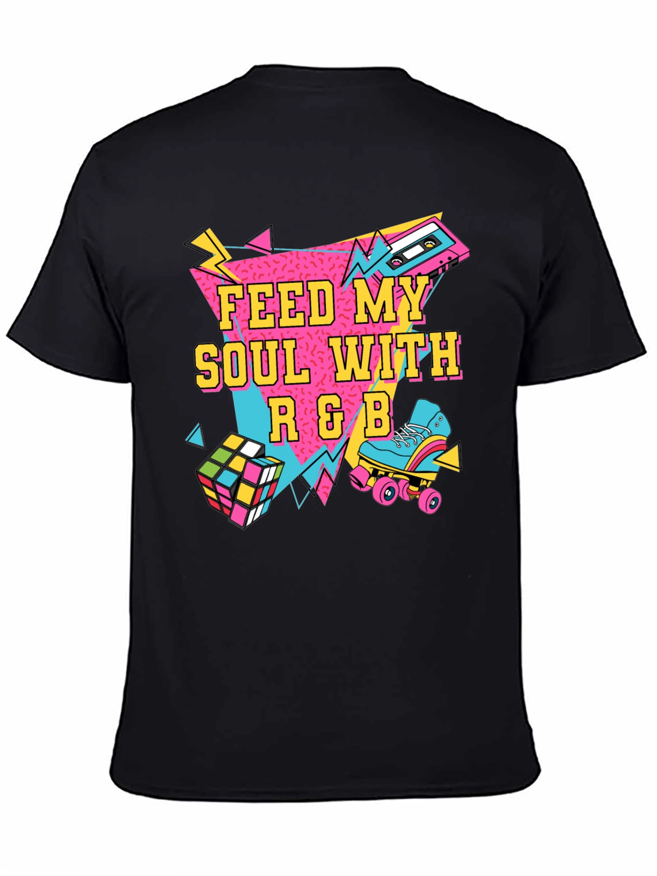 Retro R&B Music Graphic T-Shirt
