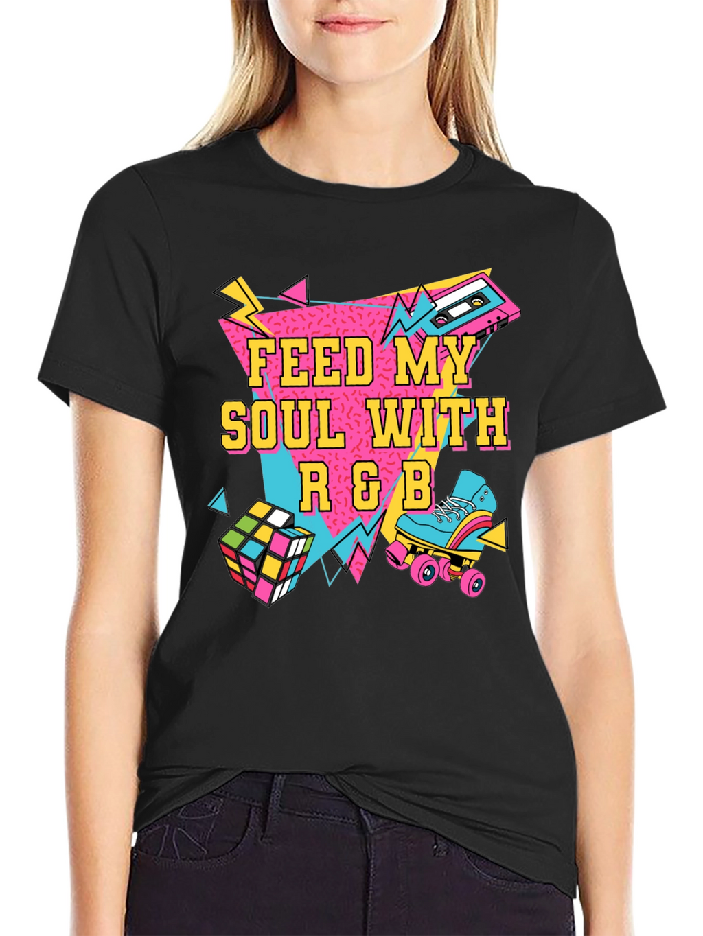 Retro R&B Music Graphic T-Shirt