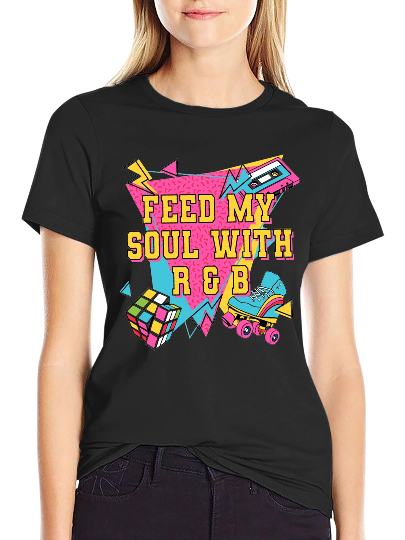 Retro R&B Music Graphic T-Shirt