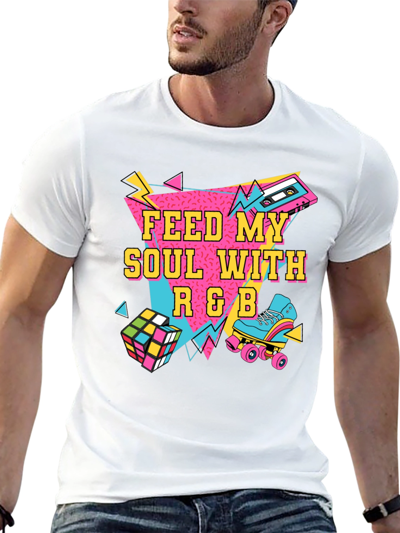 Retro R&B Music Graphic T-Shirt