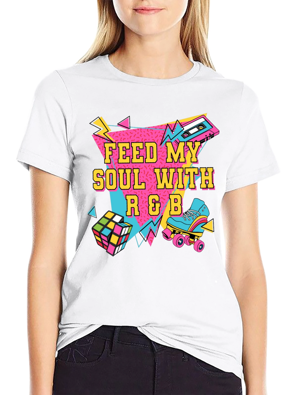 Retro R&B Music Graphic T-Shirt