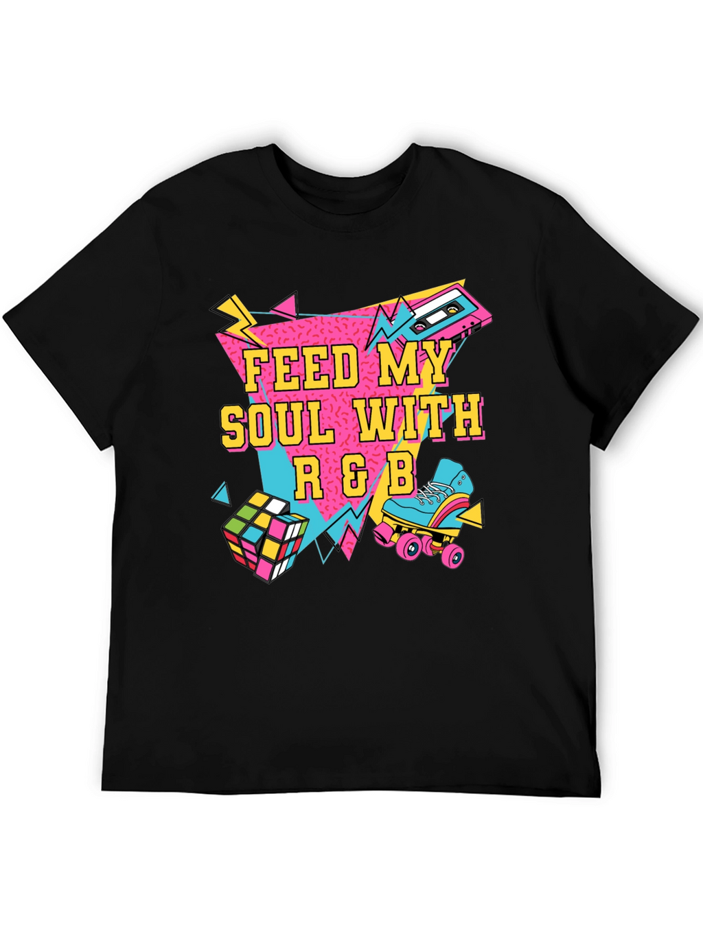 Retro R&B Music Graphic T-Shirt